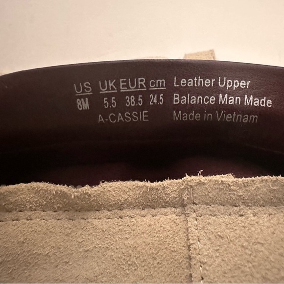 Franco Sarto Cassie Suede Womens Round Toe Tall Knee-High Boots, Cream, Size 8 - Picture 11 of 12